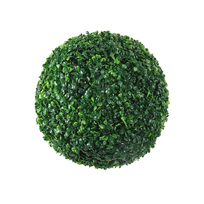 EcoFriendly Artificial Topiary Plant Ball Realistic Faux Boxwood For Home Garden 9