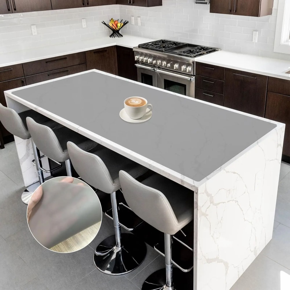 Premium Large Soft Silicone Table Mat OilProof HeatResistant Kitchen Counter Protector 0