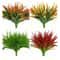 UVResistant Outdoor Artificial Plants 14pc Faux Tropical Tall Grass Shrubs 0