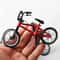1 12 Scale Miniature Bicycle Model Metal Alloy DieCast Collectible For Fairy Gardens 0