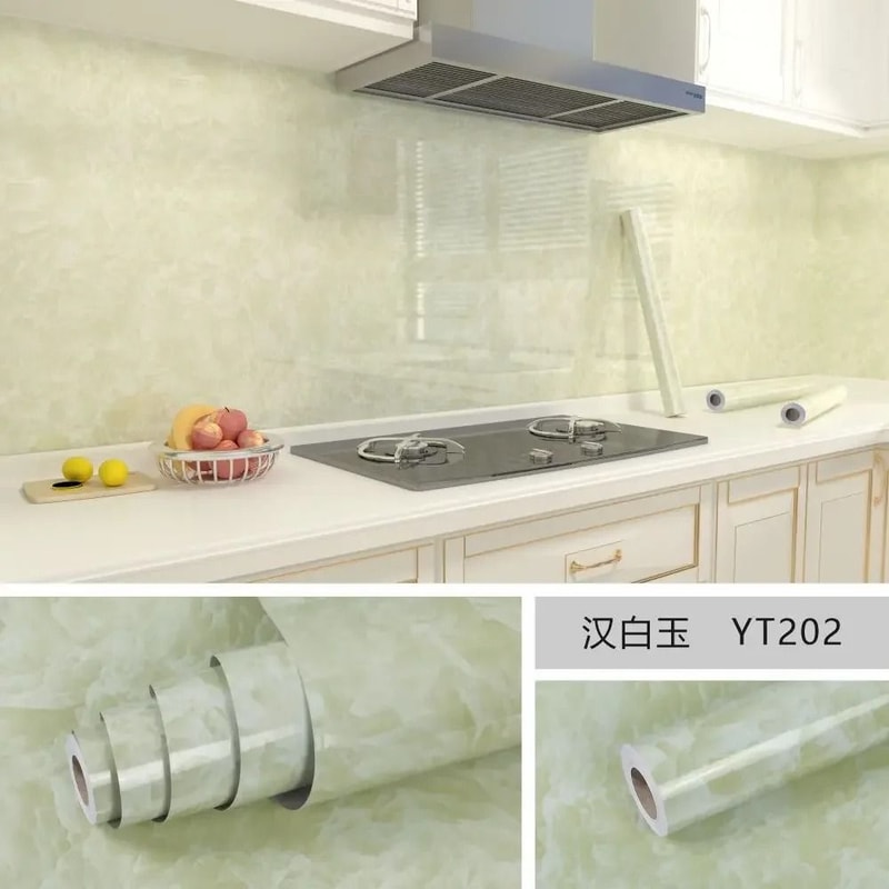 10M Premium Marble SelfAdhesive Wallpaper Waterproof OilProof Kitchen Decorative Film 14