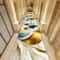 Golden Abstract Marble Corridor Carpet Luxury NonSlip Hotel Passageway Runner 14