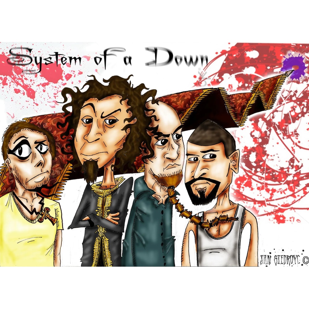 System Of A Down Heavy Metal Canvas Poster AltRock Music Album Wall Art 13
