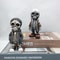 Cool Skeleton Streetwear Figurine Urban Skull Statue Resin Miniature 2
