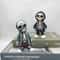 Cool Skeleton Streetwear Figurine Urban Skull Statue Resin Miniature 4
