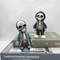 Cool Skeleton Streetwear Figurine Urban Skull Statue Resin Miniature 4