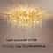 Nordic Luxury Gold K9 Crystal Chandelier Modern LED Chandelier Fixture 16
