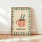 Retro Coffee Stripes Canvas Print Minimalist Kitchen Restaurant Wall Art 14