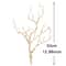 Artificial Gold Manzanita Branches Festive AntlerShape Decorative Stems 5