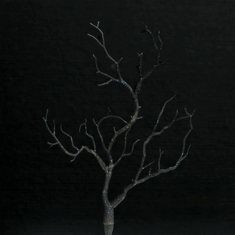 Artificial Gold Manzanita Branches Festive AntlerShape Decorative Stems 8