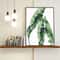 Nordic Green Plants Canvas Wall Art Monstera Banana Leaf Botanical Prints 5