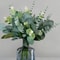 Silver Dollar Eucalyptus Artificial Bouquet Realistic Greenery For Home Wedding 1