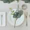 Silver Dollar Eucalyptus Artificial Bouquet Realistic Greenery For Home Wedding 3