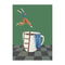 Surreal Coffee Diver Canvas Poster Trendy Kitchen Gallery Wall Art 12