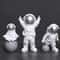 Astronaut Explorer Figurine Set 4Piece Miniature Spaceman Desktop Sculpture 12