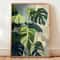 Botanical Green Houseplant Canvas Art Calming Nature Indoors Interior Print 10