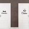 French Cuisine Chambre Door Decal Designer Kitchen Bedroom Vinyl Signage 0