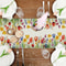 Spring Sunflower Daisy Linen Table Runner Colorful Farmhouse Floral Decor 2