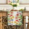Spring Sunflower Daisy Linen Table Runner Colorful Farmhouse Floral Decor 3