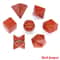 Sacred Geometry Platonic Solids Set Natural Crystal Reiki Healing Stones 13