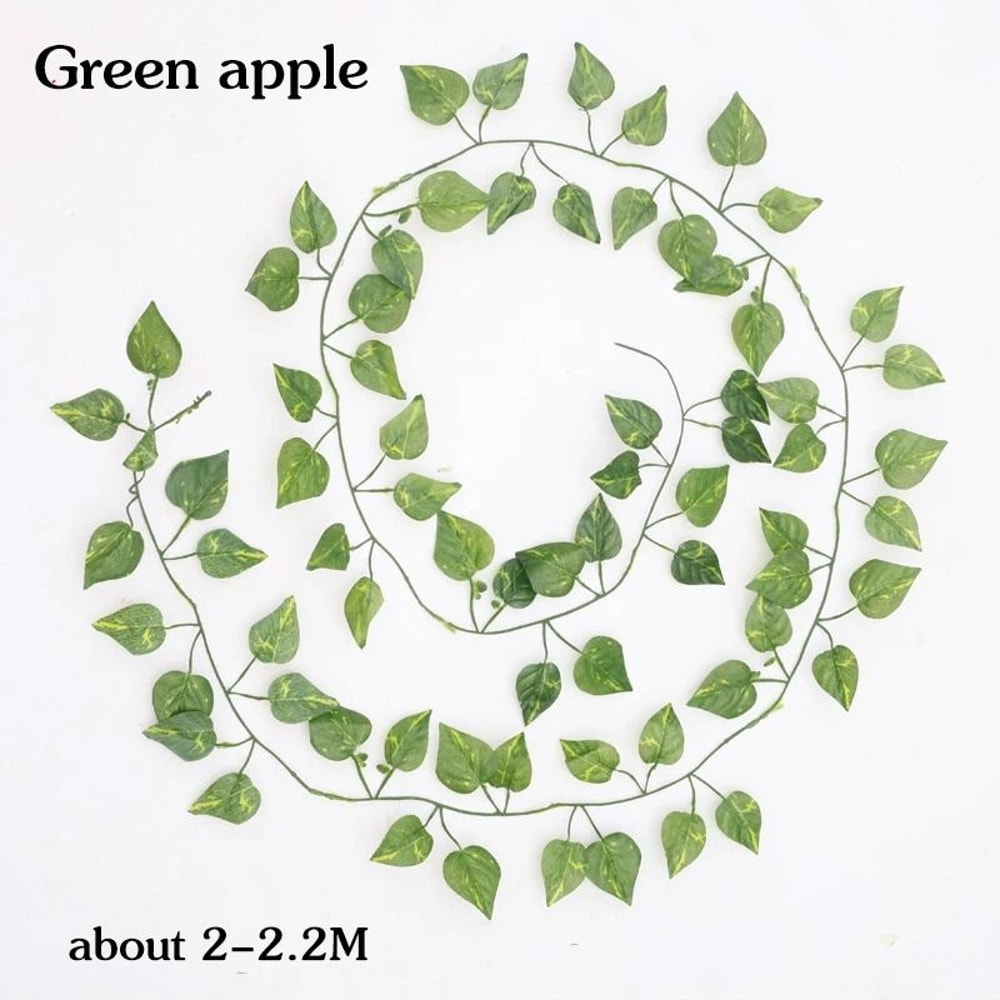 Artificial Hanging Rattan Vine Fake Ivy Greenery For Indoor Outdoor Decor 9