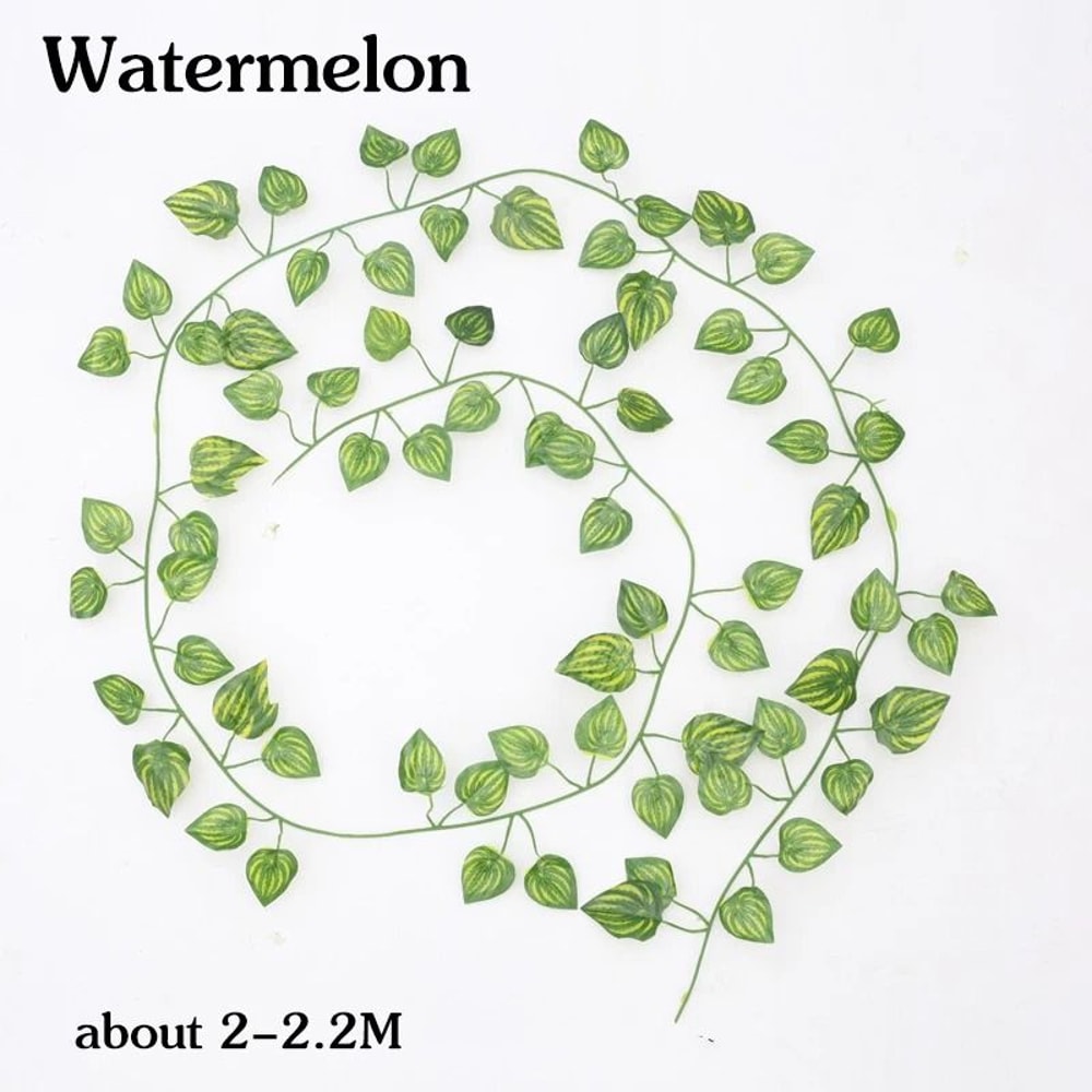 Artificial Hanging Rattan Vine Fake Ivy Greenery For Indoor Outdoor Decor 6