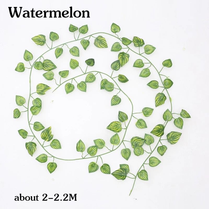 Artificial Hanging Rattan Vine Fake Ivy Greenery For Indoor Outdoor Decor 6