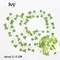 Artificial Hanging Rattan Vine Fake Ivy Greenery For Indoor Outdoor Decor 15