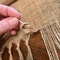 Natural Jute Burlap Table Runner Rustic Christmas Wedding Decor With Tassels 3