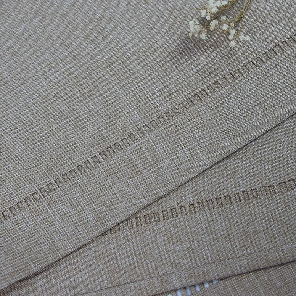 Basic Linen Style Table Runner Premium HeavyWeight Dining Tablecloth 3