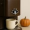 Wooden Halloween Coffee Bat Decorative Sticker Cute Bat Wall Refrigerator Decor 4