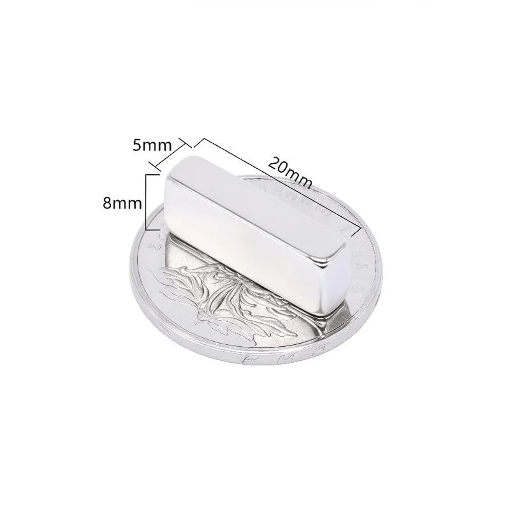 N52 UltraStrong Square Neodymium Magnets 10pcs HighPerformance Industrial Magnets 14