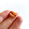Mini Resin Hotdog Miniatures 10Piece Kawaii Fake Food Dollhouse Decor 0