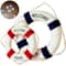 Nautical Life Buoy Wall Decor Marine Style Welcome Hanging Charm For Beach Themes 0