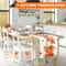 Fall Thanksgiving Pumpkins Table Runner Autumn Harvest Maple Leaves Linen Dining Decor 2