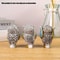 Hear See Speak No Evil Resin Owl Set 3Piece Wise Owl Sculptures Office Decor 5