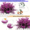 12 Bunches Outdoor Artificial Flowers UV Resistant Plastic Shrubs Fake Greenery For Window Boxes 4