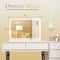 JHK LED Vanity Mirror With Lights Dimmable Aluminum Frame Bathroom Makeup Mirror 8