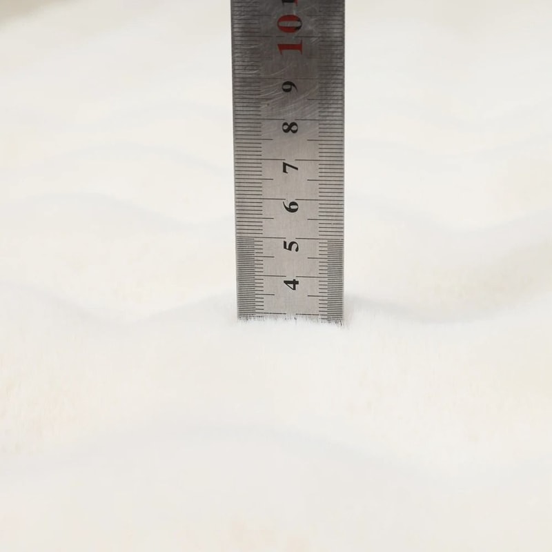 Premium Faux Rabbit Fur Bubble Carpet Round UltraSoft Living Room Rug Kids Bedroom Game Cushion 2