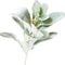 Premium SoftTouch Artificial Lambs Ear Stems 10Piece Faux Greenery For Wedding Bouquets Wreaths 6