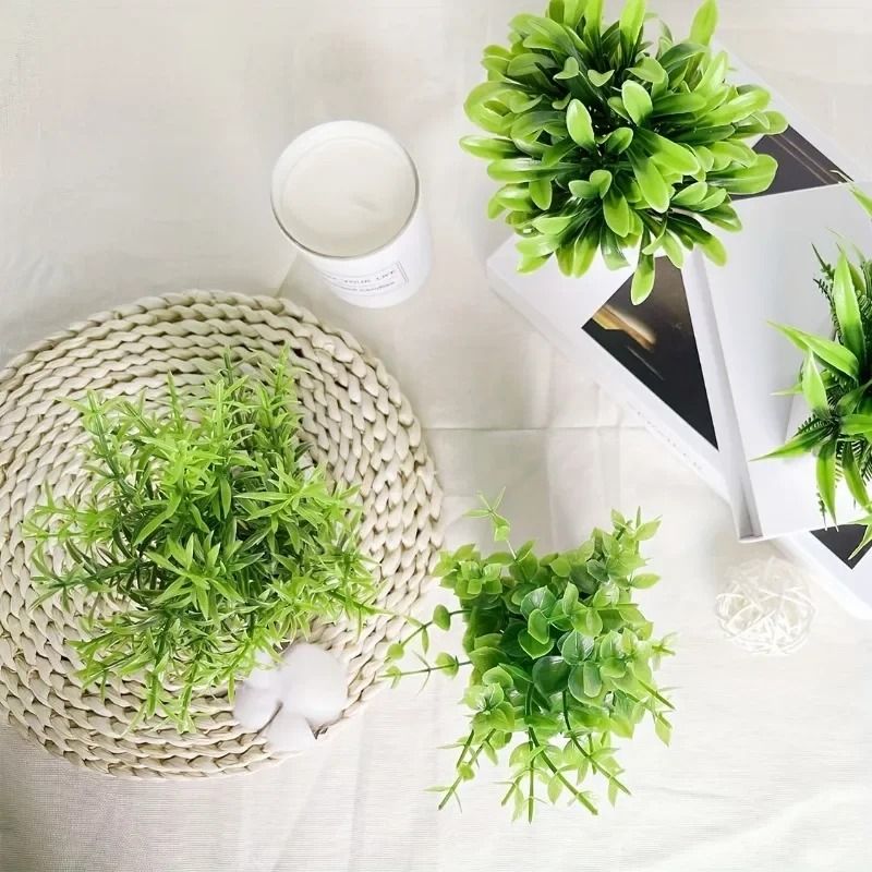 Artisanal Miniature Bonsai Desktop Artificial Potted Plant For Indoor Outdoor Home Decor 2