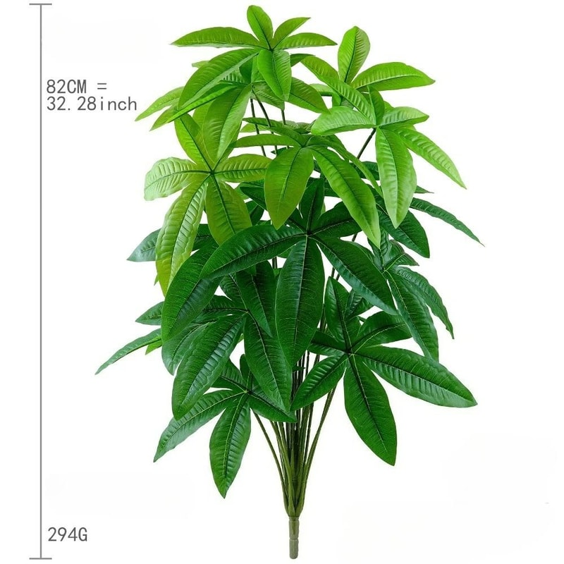 Majestic 82cm Artificial Money Tree Realistic IndoorOutdoor Palm For Garden Porch Wedding Decor 3