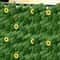 SunKissed Ivy Privacy Fence Screen 1m X 3m Sunflower Faux Grass Wall Panel For Outdoor Balcony G 8