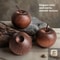 HUA HUA HandCarved Wooden Apple Diffuser Natural Rosewood Essential Oil Passive Diffuser For Home 1