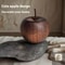 HUA HUA HandCarved Wooden Apple Diffuser Natural Rosewood Essential Oil Passive Diffuser For Home 3
