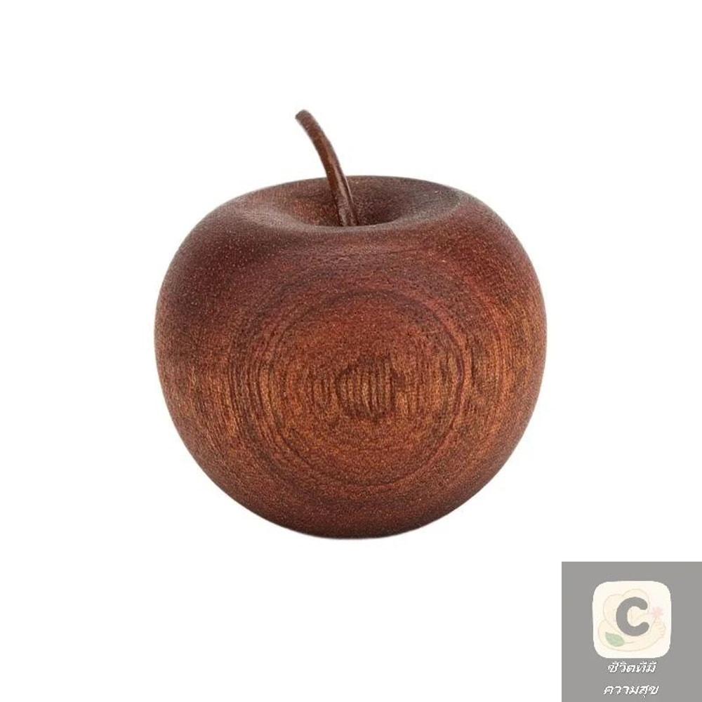 HUA HUA HandCarved Wooden Apple Diffuser Natural Rosewood Essential Oil Passive Diffuser For Home 5
