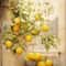 Mediterranean Lemon Garden Canvas Art Retro Olive Tree Botanical Print For Summer Kitchen Modern 20