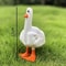 Rebellious Middle Finger Duck Statue Hilarious Resin Sculpture For Garden Home Office Quirky Desk 8