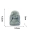 Serene Little Monk Stone Statue Zen Meditation Figurine For Home Office Desk Outdoor Garden Decor 9