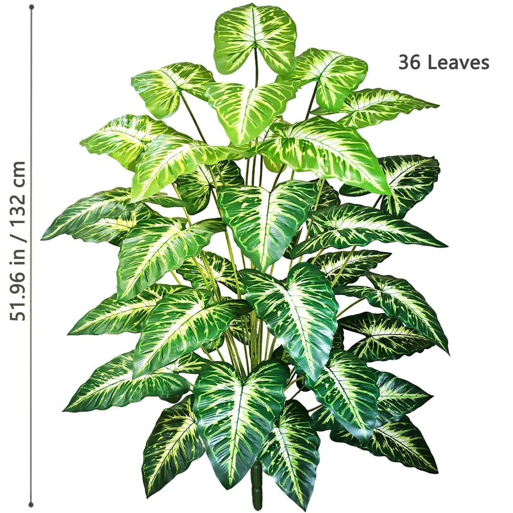 Giant Artificial Calla Lily Tropical Foliage Large Floor Plant For Modern Home Office Decor 18